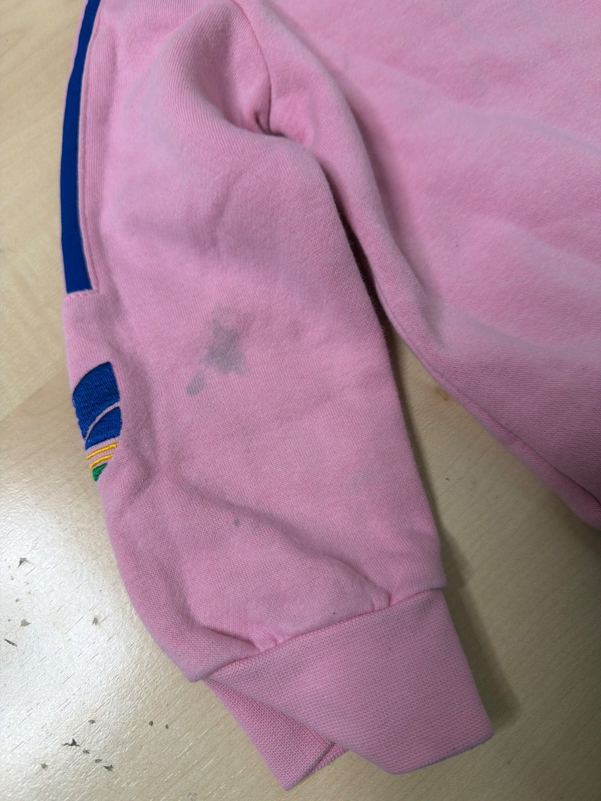 Sudadera Adidas Originals niña Rosa Capucha Trébol Vintage — foto 4