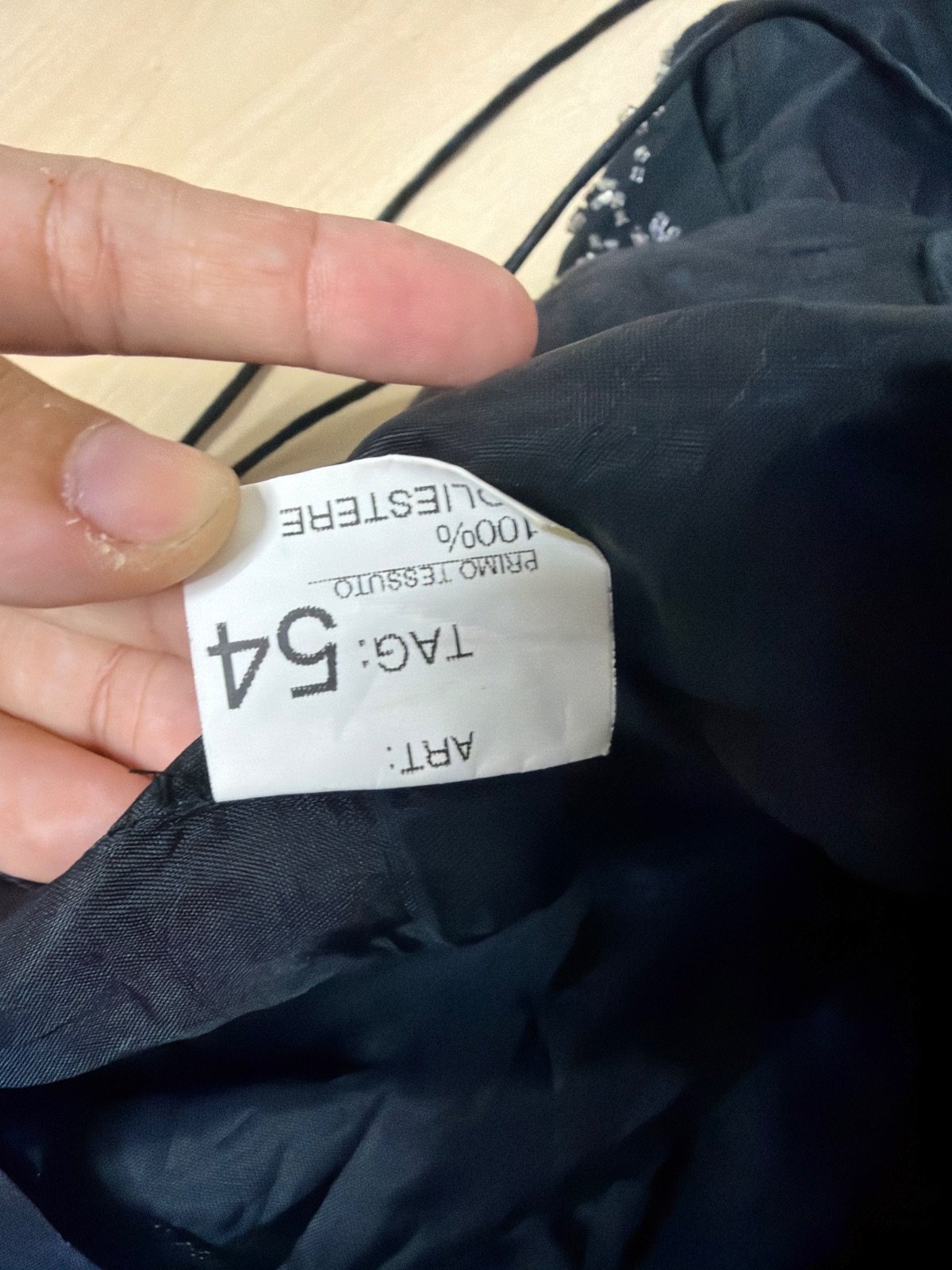 Corset negro gala bordado pedreria lentejuelas vintage glam — foto 5