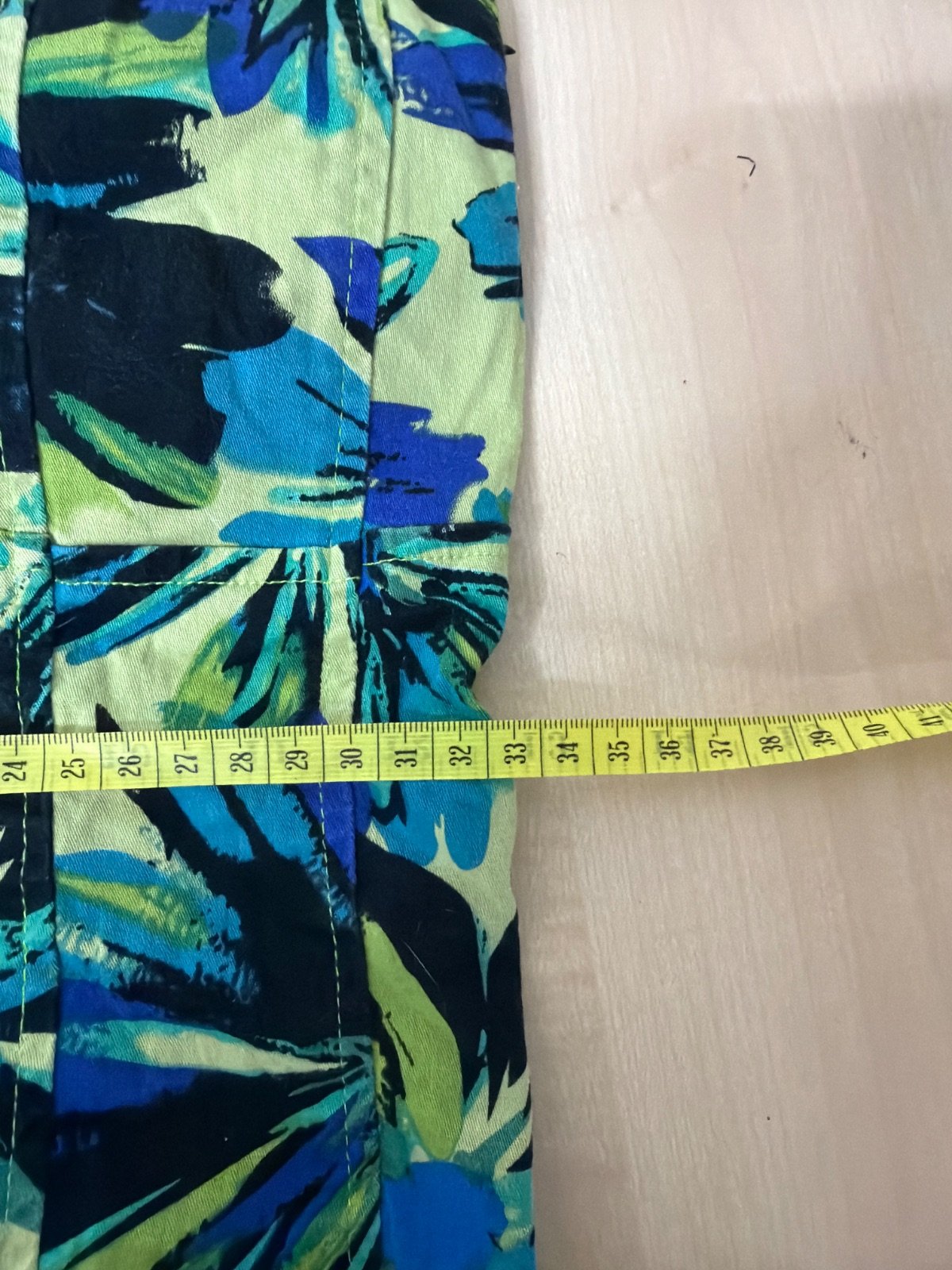 Corset top tirantes estampado floral tropical S/M — foto 7