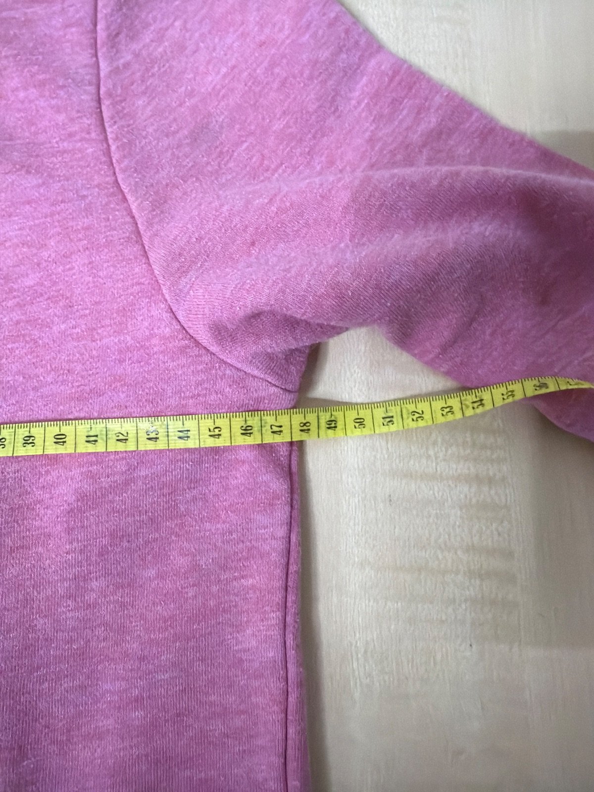 Adidas Sudadera Capucha Rosa Jaspeado Logo Grande Vintage — foto 6