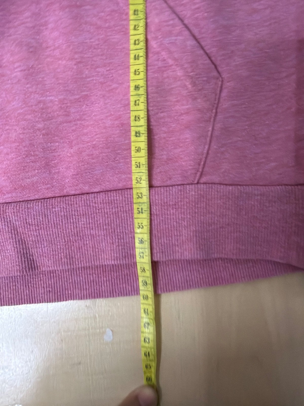 Adidas Sudadera Capucha Rosa Jaspeado Logo Grande Vintage — foto 7