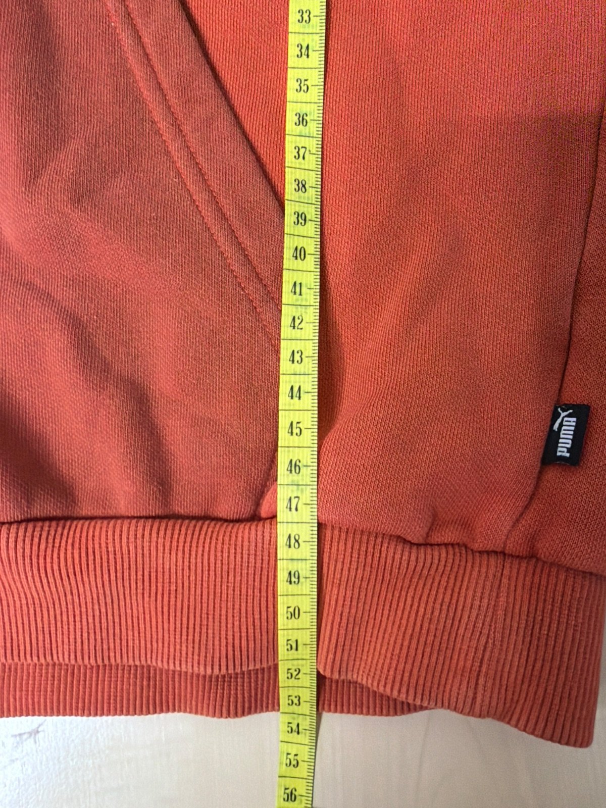 Sudadera Puma niño/a naranja capucha canguro streetwear — foto 6