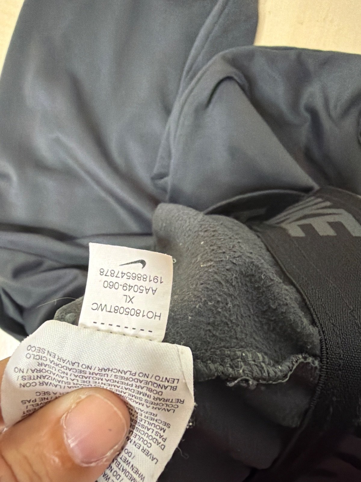 Nike jogger negro antracite Dri-Fit Swoosh Streetwear — foto 5