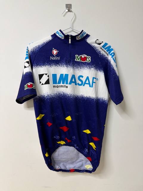 Maillot ciclismo Imasaf Nalini Talla 4 Vintage 90s Italia