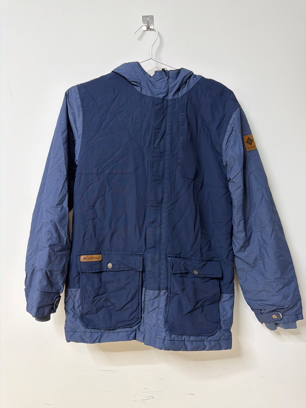 Chaqueta Abrigo Columbia Omni-Heat - Niño Talla L (14/16 años) - Azul