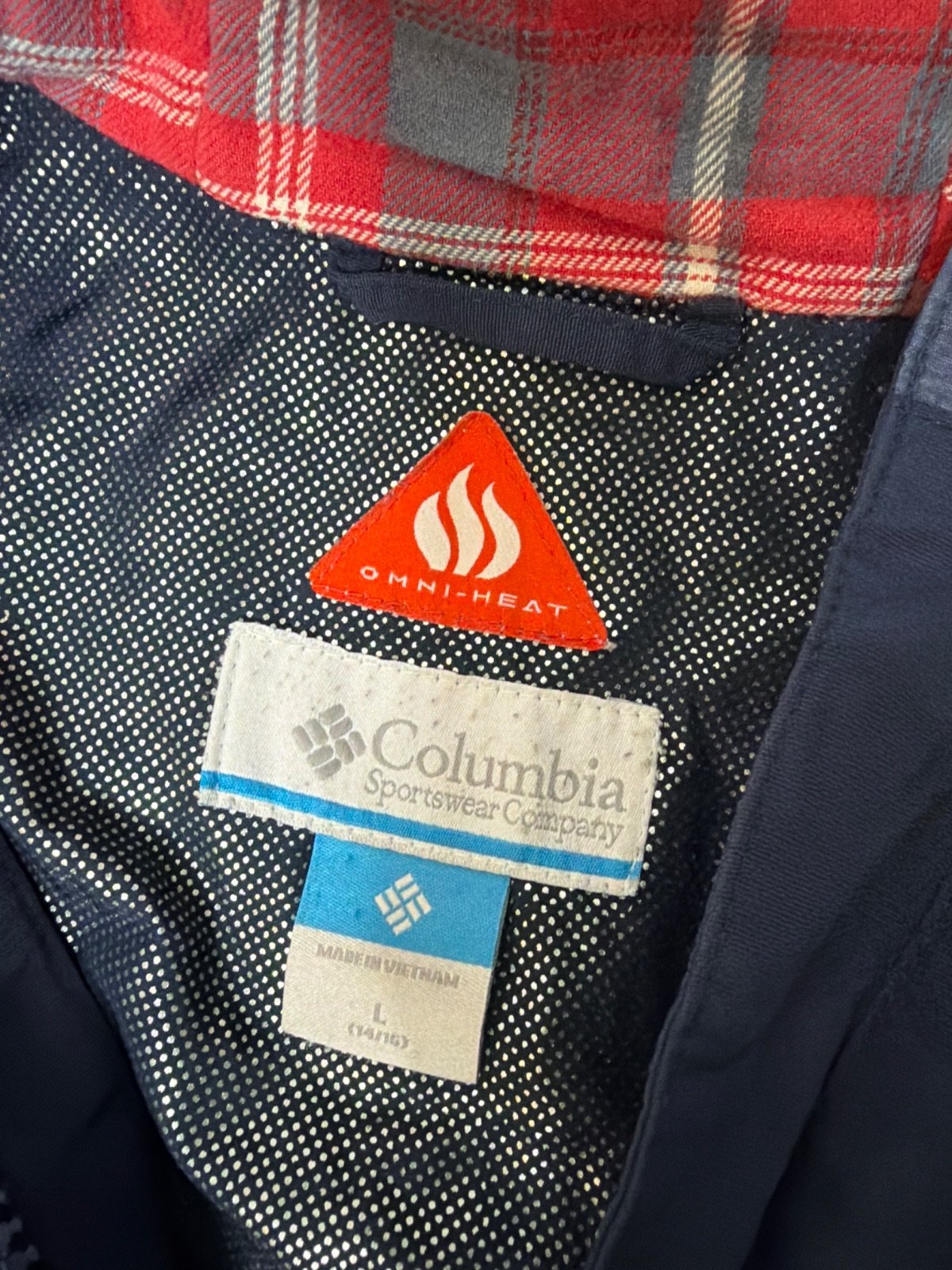 Chaqueta Abrigo Columbia Omni-Heat - Niño Talla L (14/16 años) - Azul — foto 3