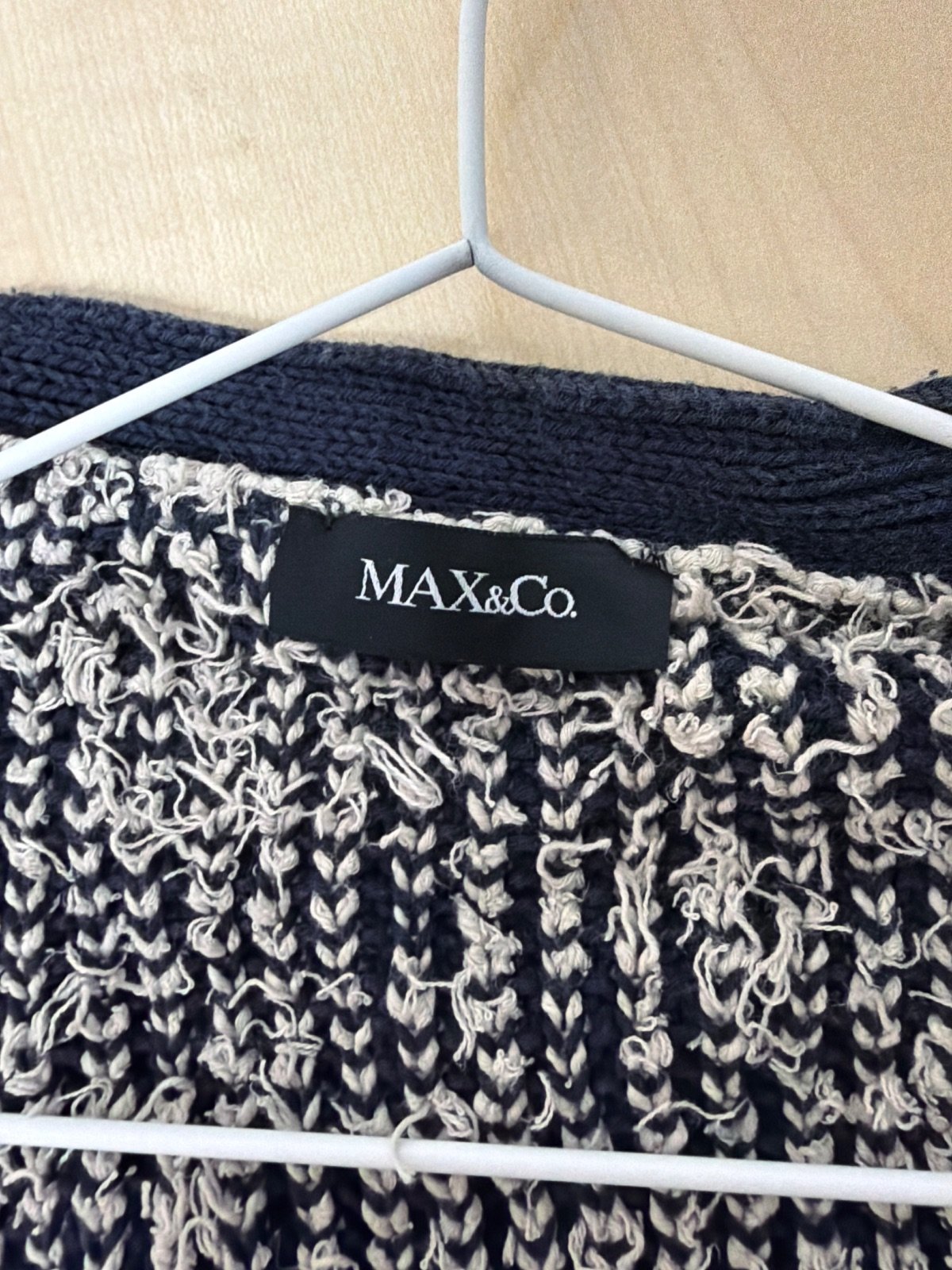 Max&Co chaqueta punto tweed bouclé Talla S Vintage Chic — foto 4