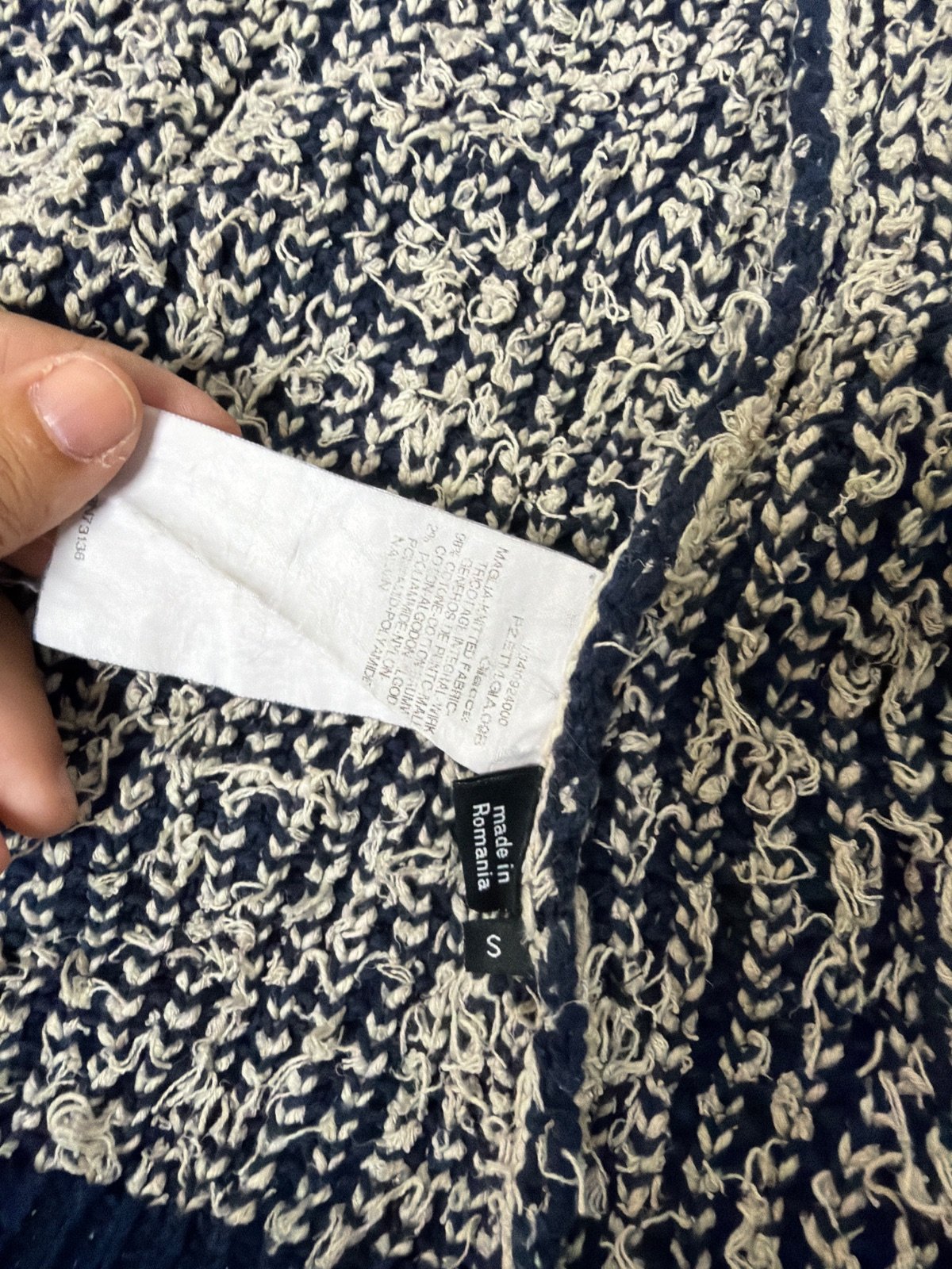 Max&Co chaqueta punto tweed bouclé Talla S Vintage Chic — foto 3