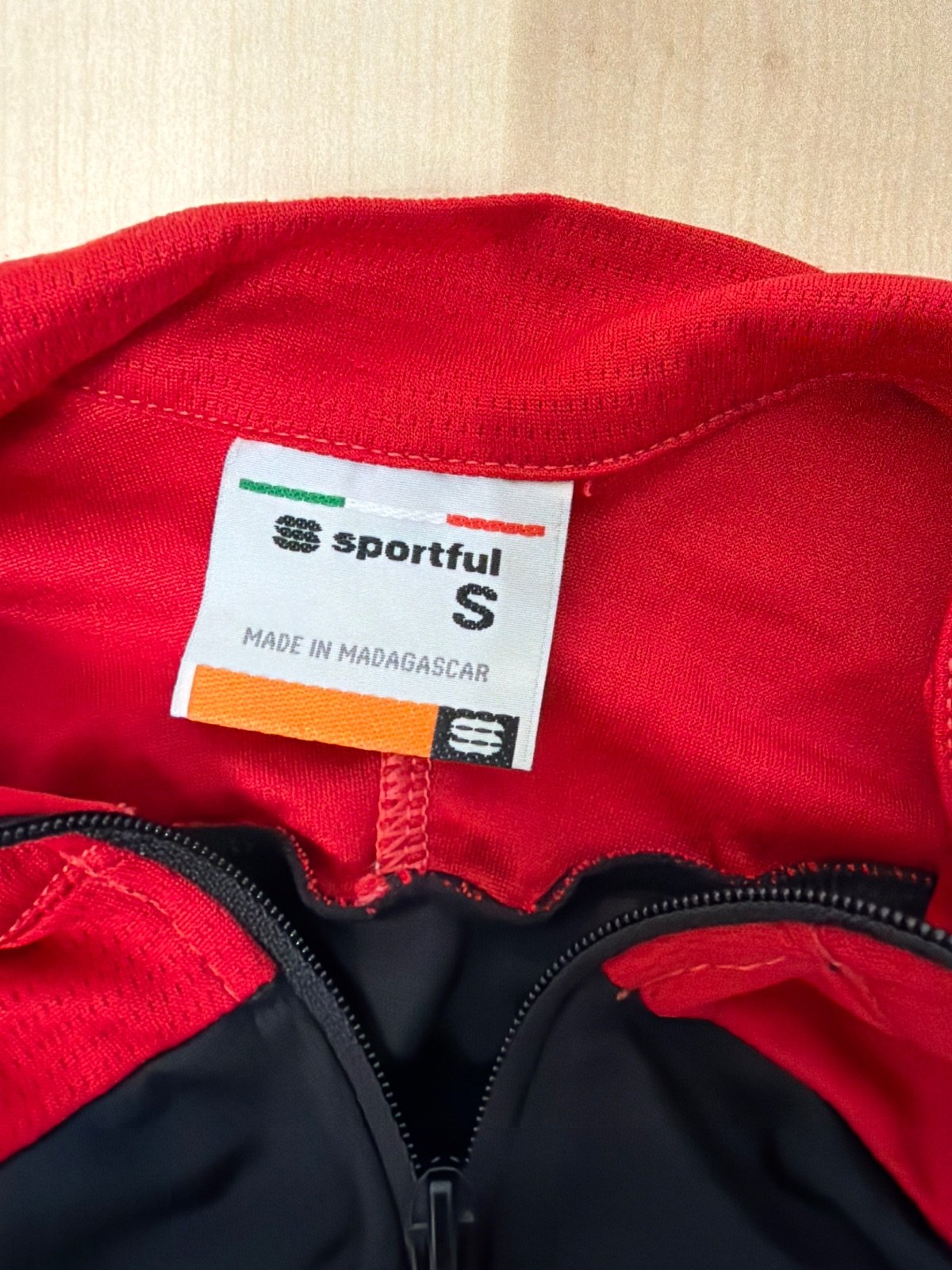 Sportful maillot ciclismo sin mangas S rojo Italia — foto 3
