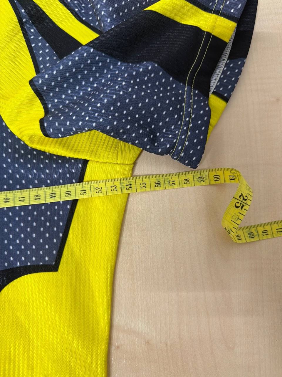 Maillot ciclismo Bike System Amarillo Retro Vintage Manga Corta — foto 4