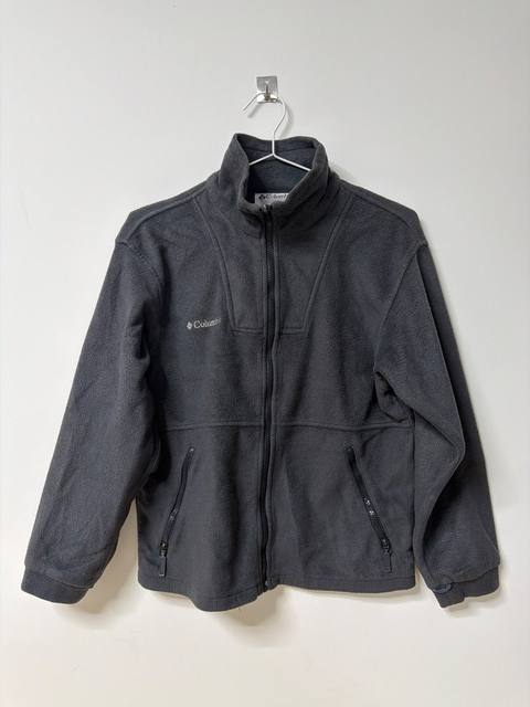 Columbia forro polar gris Talla XL 152 cuello alto Vintage