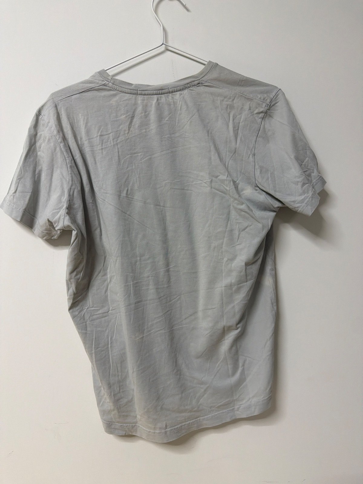 Converse Camiseta All Star Gris Vintage Wash Streetwear — foto 3