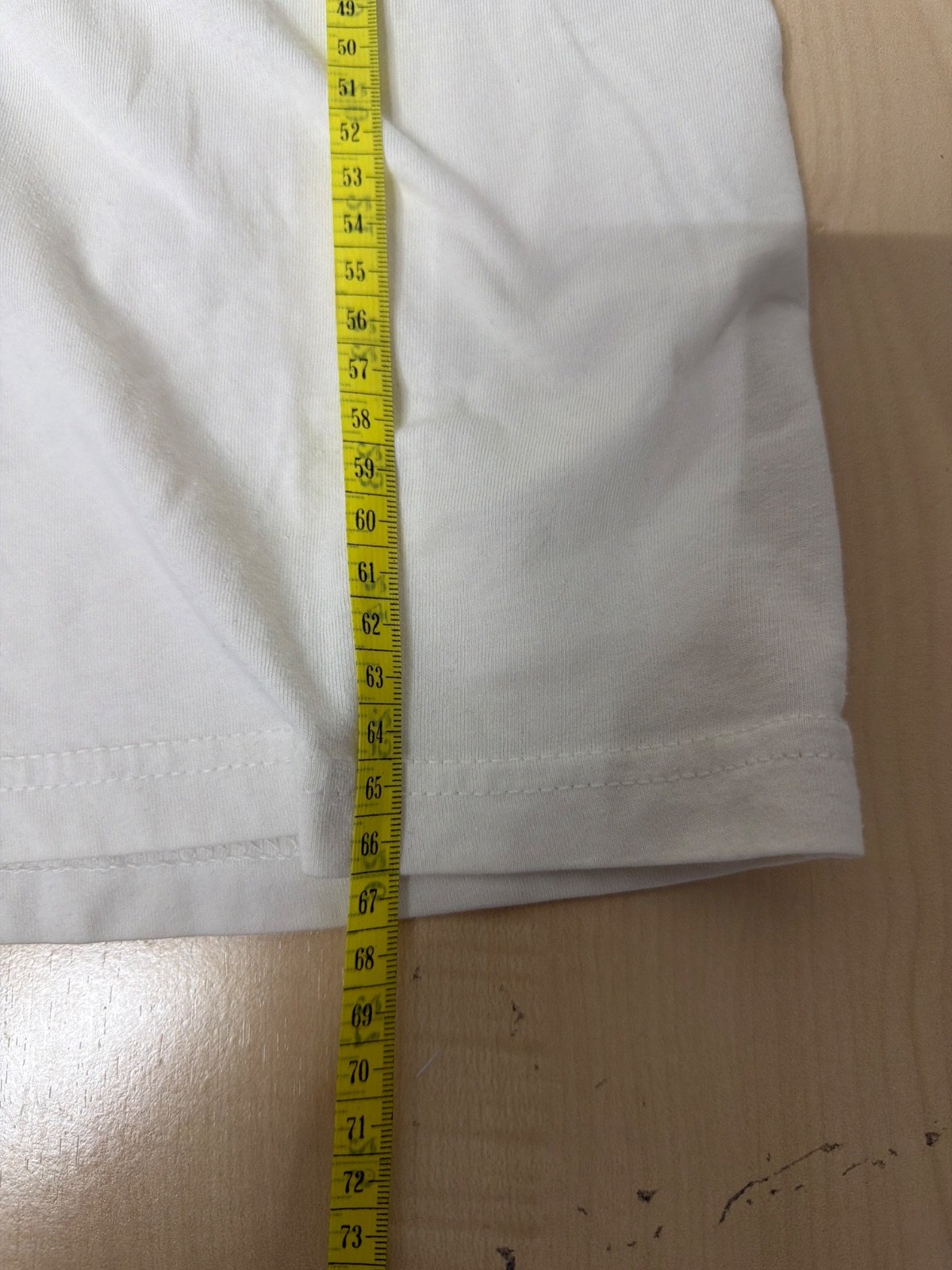 Camiseta Hollister blanca M estampado tropical vintage surf — foto 5