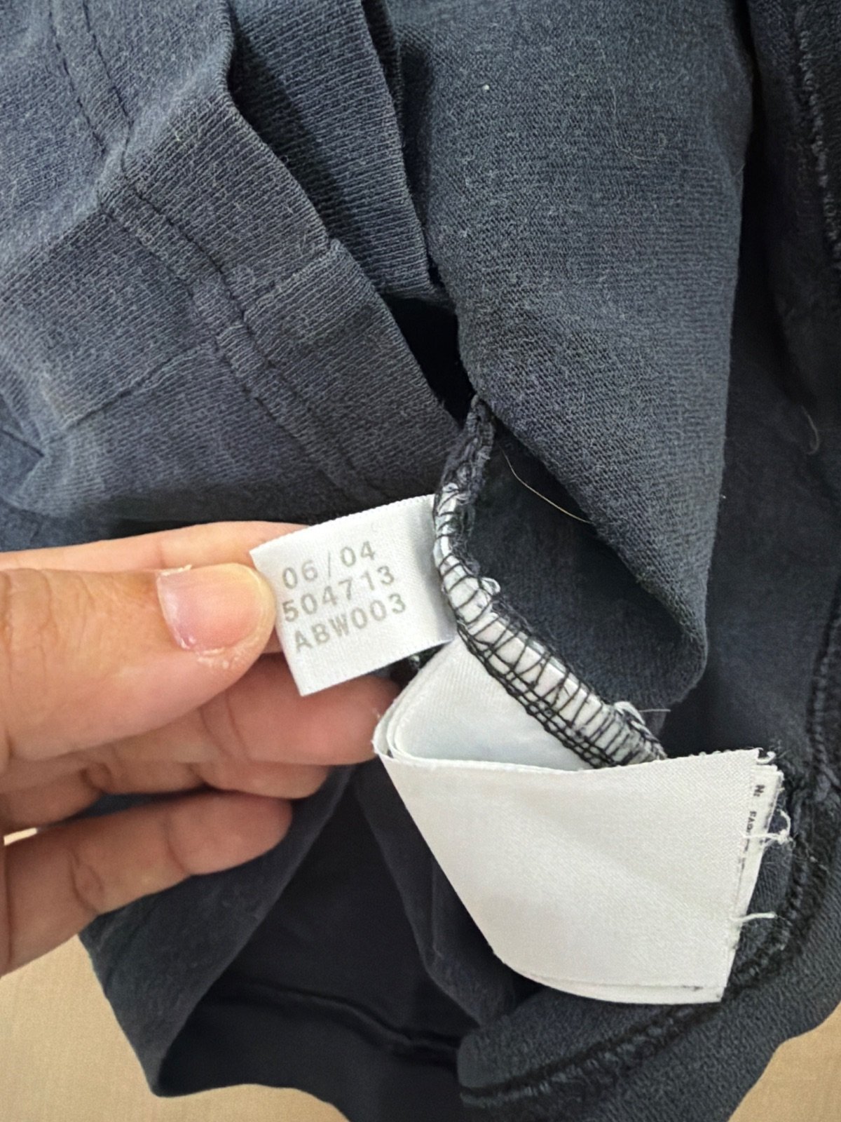 Adidas camiseta manga corta negra logo chino Talla M Vintage — foto 4