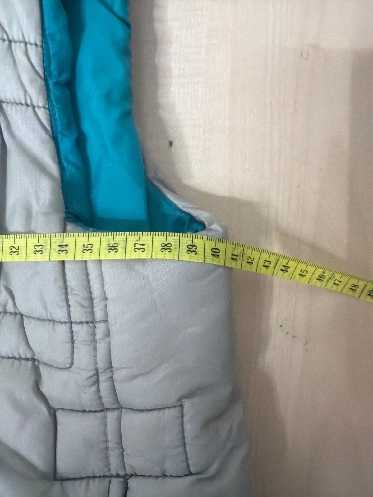 Diesel chaleco acolchado beige S vintage streetwear — foto 5