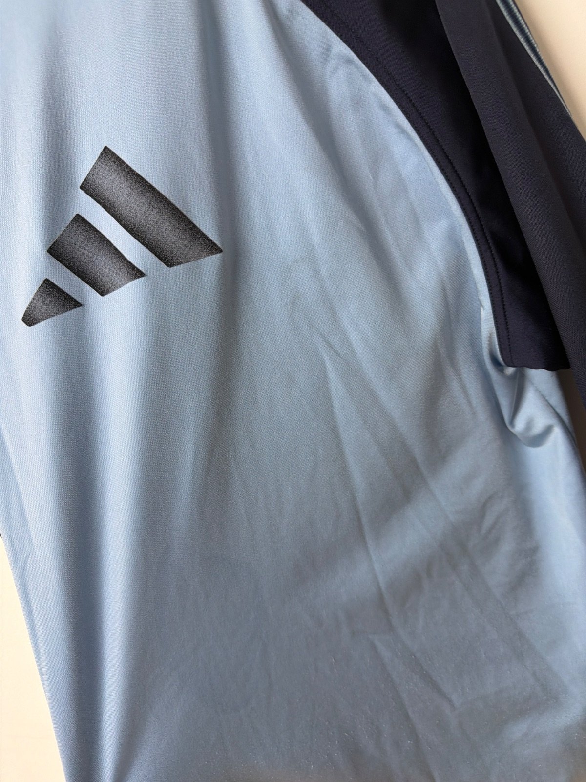 Adidas chaqueta chándal azul celeste streetwear vintage — foto 3