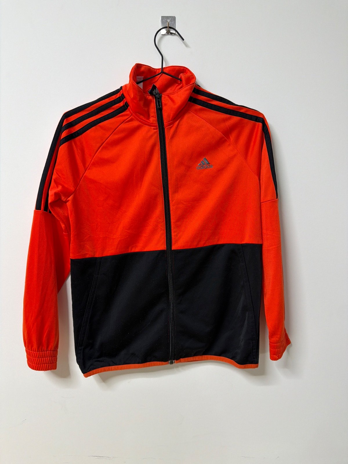 Adidas chaqueta chándal niño 11-12 años naranja fluor