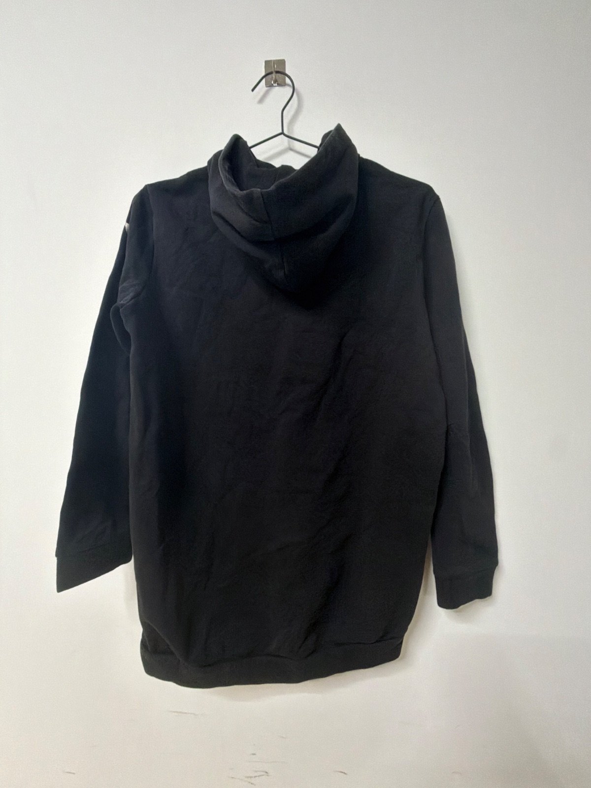 Puma sudadera capucha niño negra logo estampado streetwear — foto 2