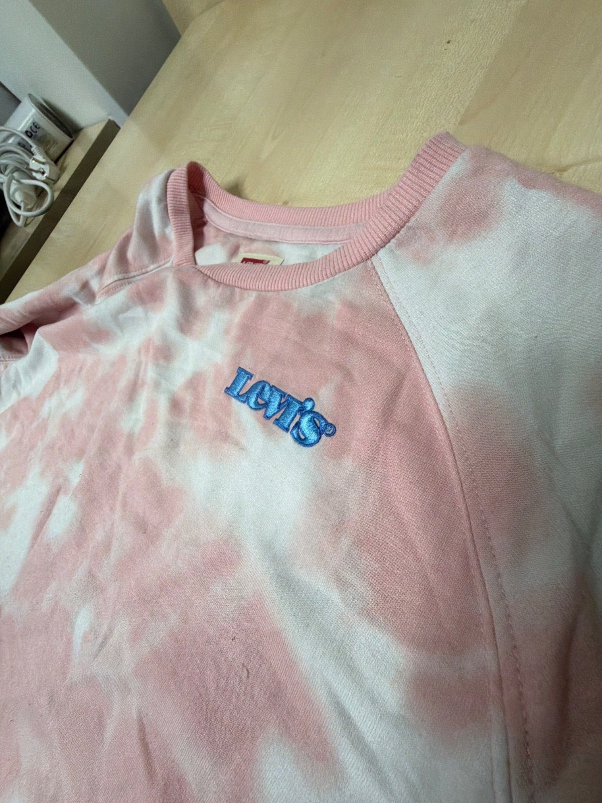 Sudadera Levi's niña 14A 158cm Tie-Dye Rosa Vintage — foto 4
