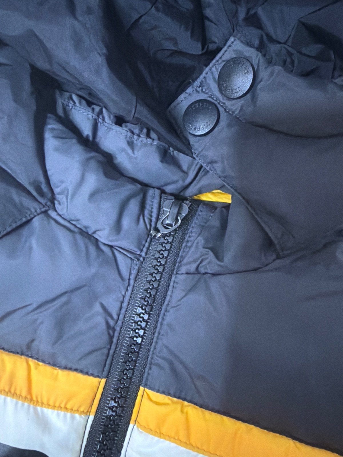Iceberg chaqueta acolchada bebé azul marino vintage streetwear — foto 3