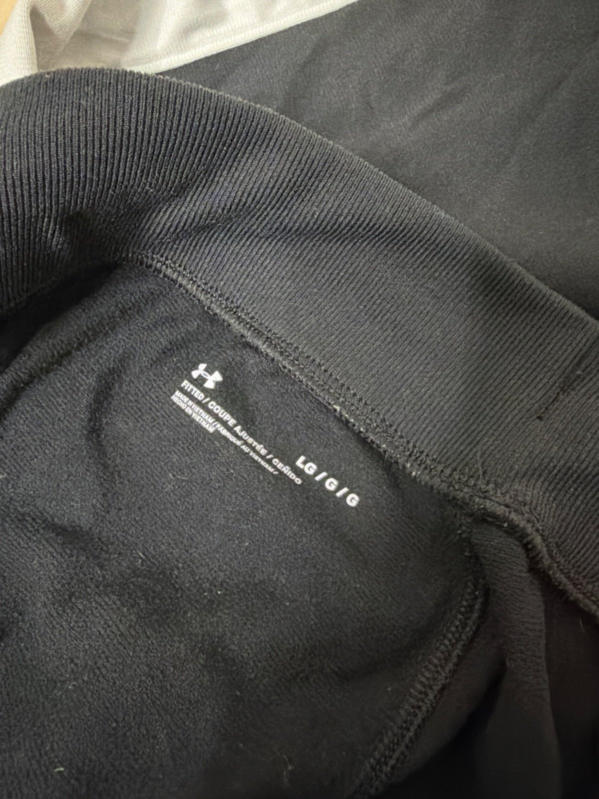 Under Armour pantalón chándal negro banda blanca vintage — foto 6