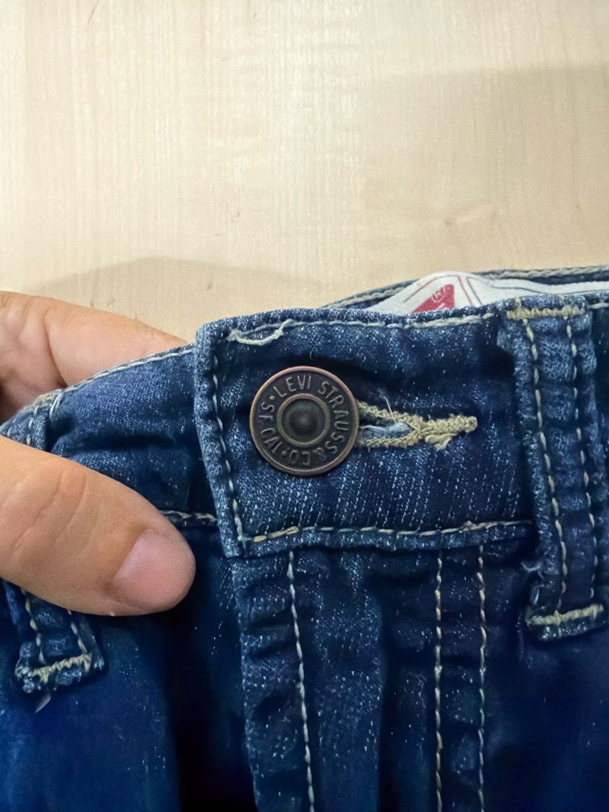 Vaqueros Levi's 510 Skinny Niño / Adolescente Talla 14 Años Originales Azul — foto 8