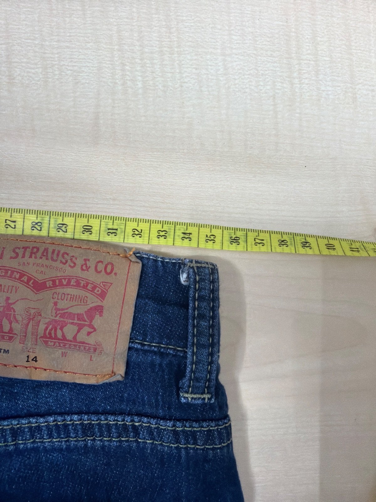 Vaqueros Levi's 510 Skinny Niño / Adolescente Talla 14 Años Originales Azul — foto 4