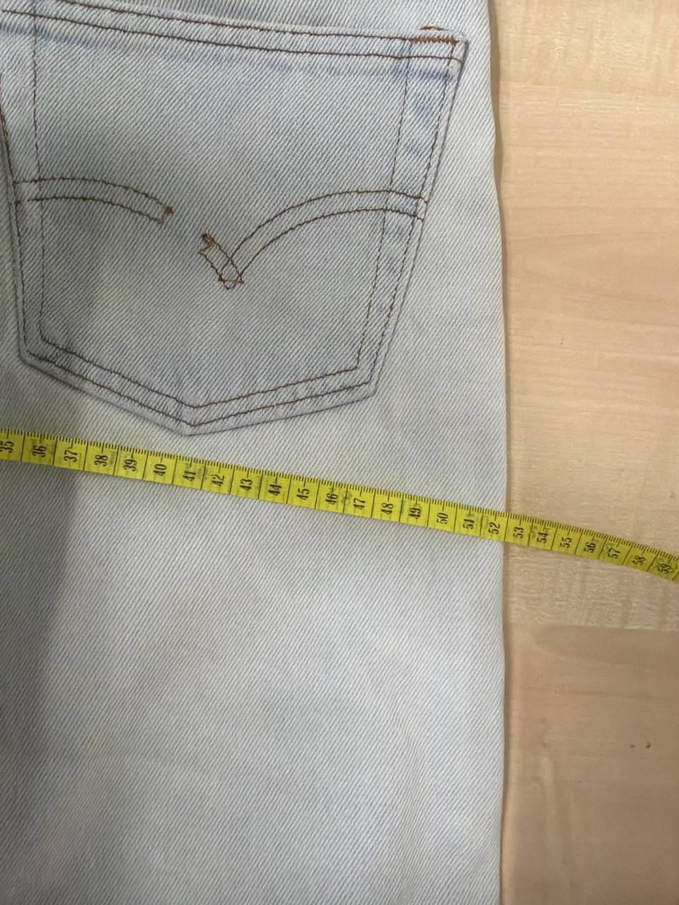 Levi's Vaquero Recto Lavado Clarito Vintage Streetwear, azul claro — foto 7