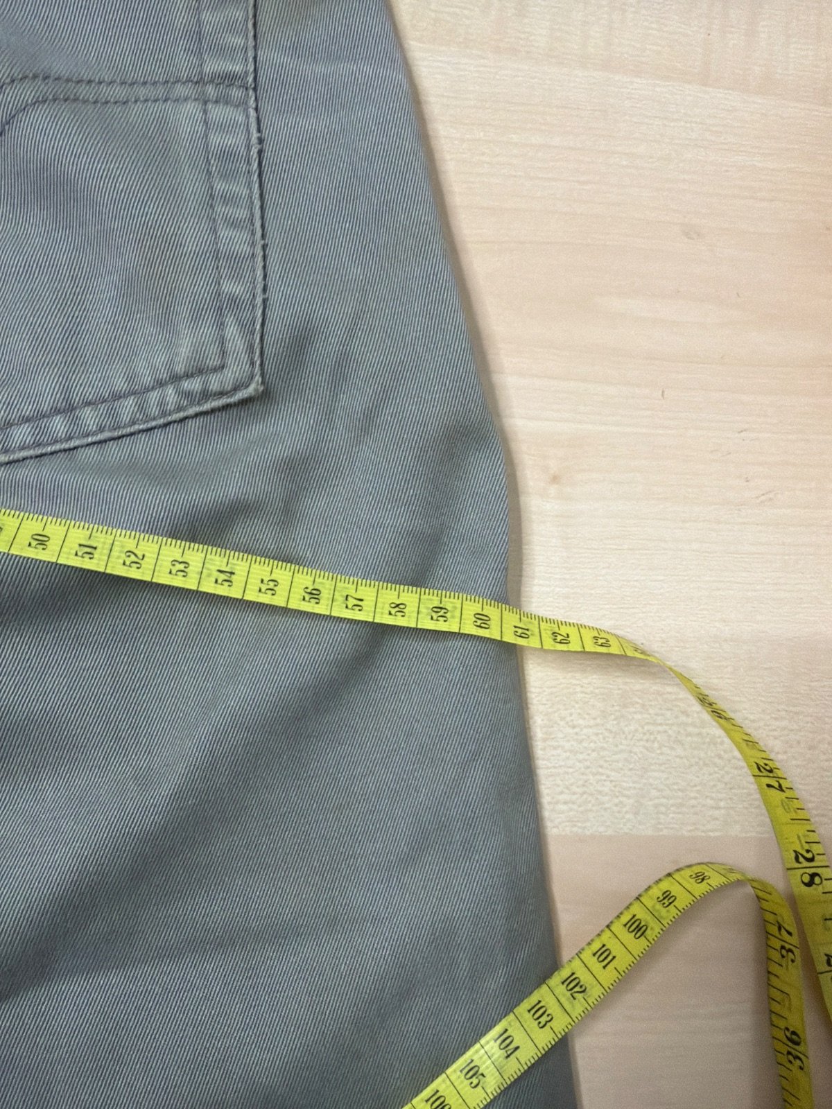 Levi's pantalón recto verde caqui militar vintage W34 — foto 8