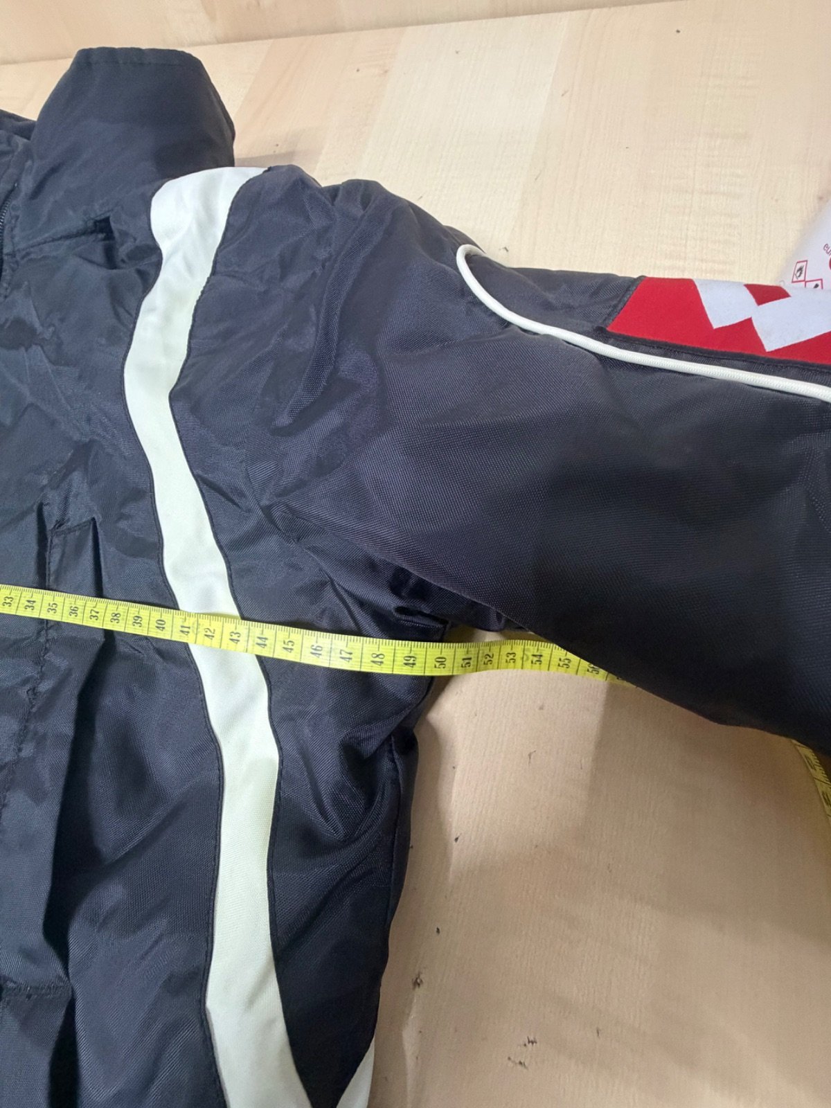 Lotto chaqueta acolchada niño negra vintage streetwear — foto 5