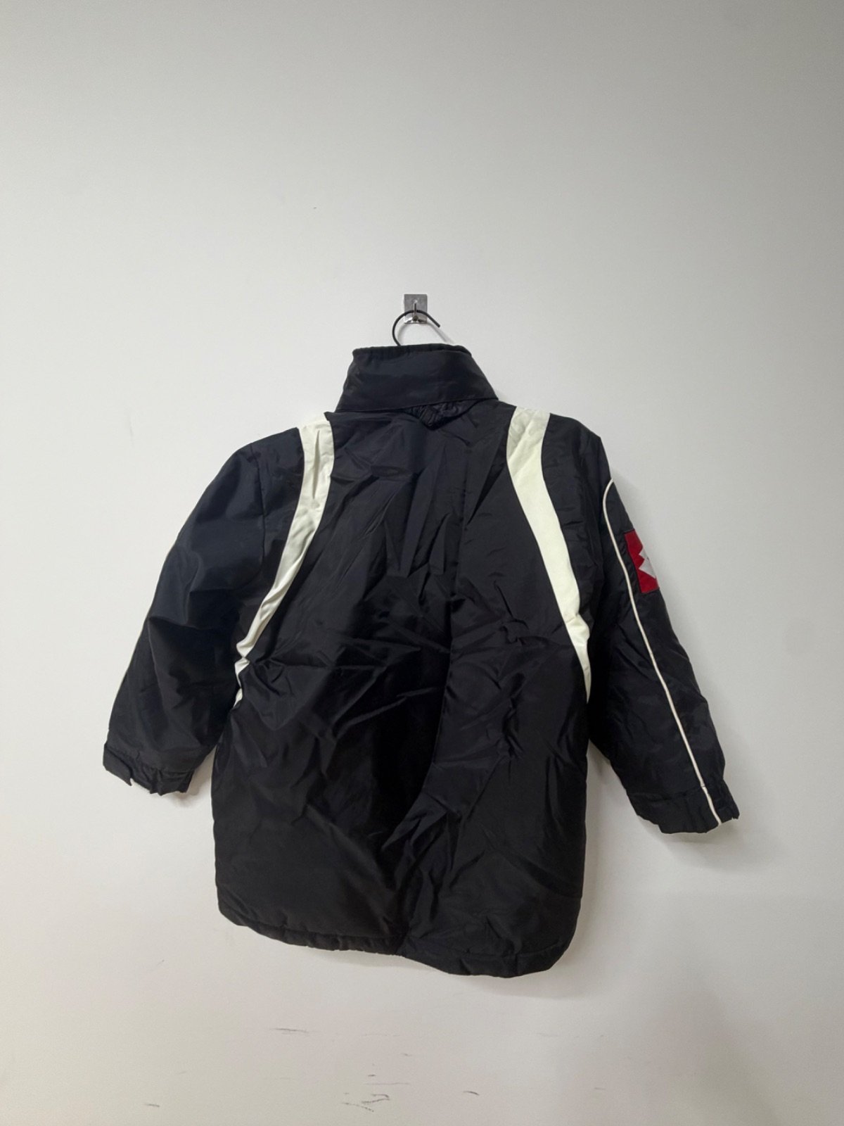 Lotto chaqueta acolchada niño negra vintage streetwear — foto 2