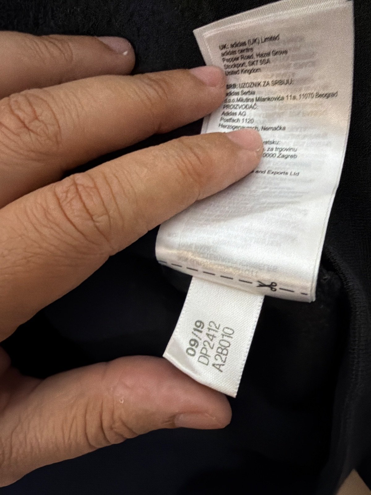Sudadera Adidas capucha negra 3 rayas Talla L Streetwear — foto 5