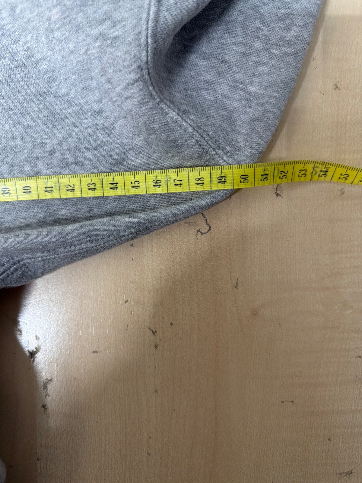 Nike Sudadera Capucha Gris Swoosh Bordado Rojo Vintage — foto 9
