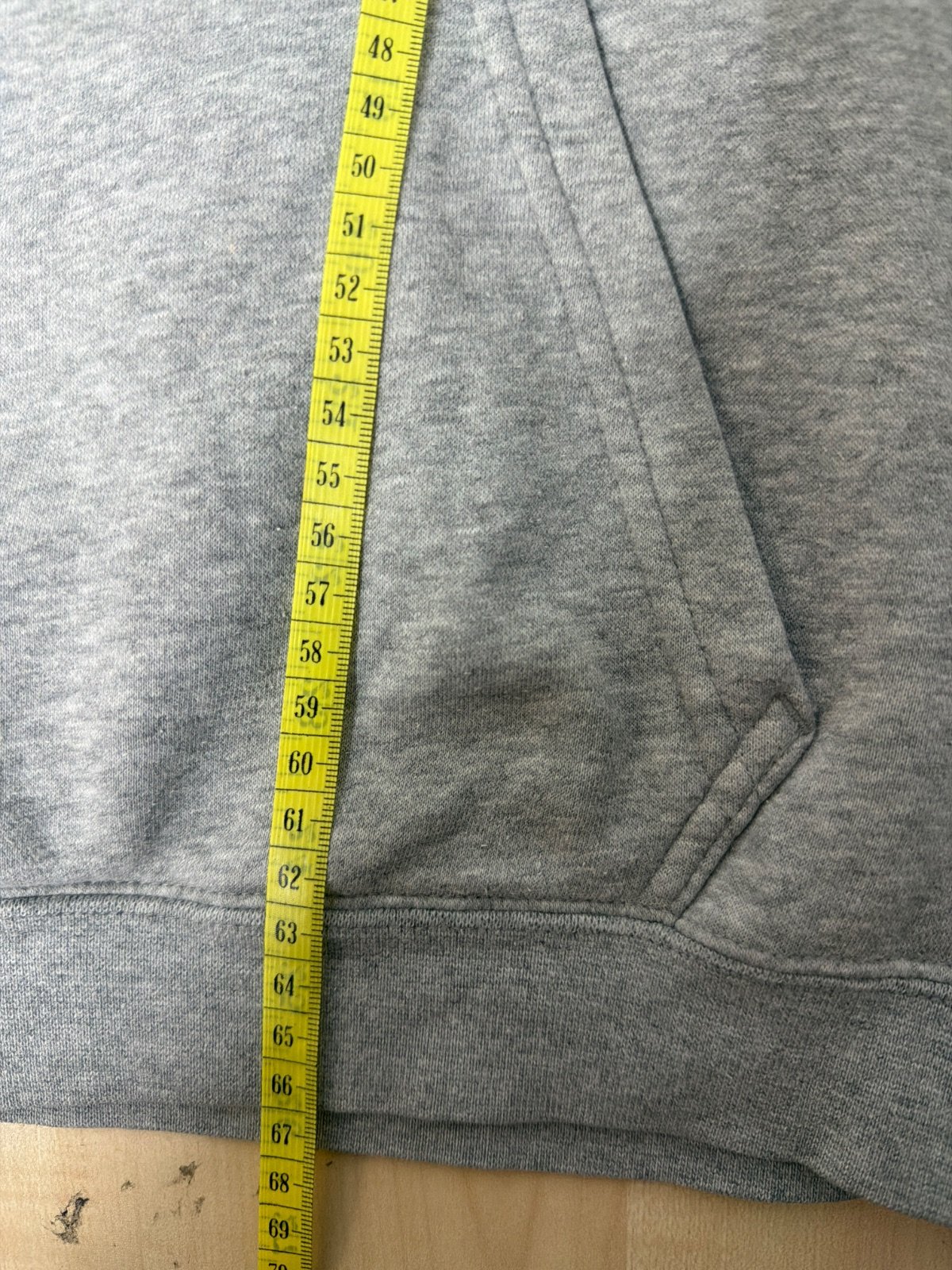 Nike Sudadera Capucha Gris Swoosh Bordado Rojo Vintage — foto 8
