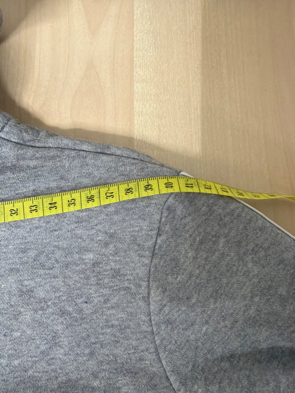 Sudadera Nike capucha gris swoosh azul streetwear vintage — foto 6