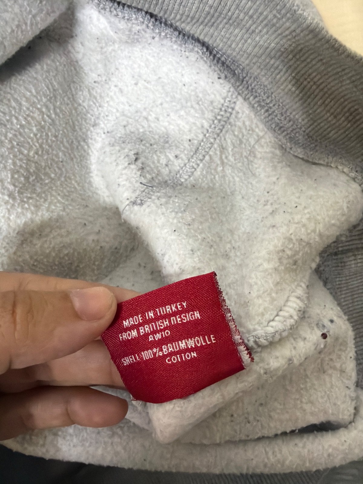 Superdry Sudadera Capucha Sonics Gris Estampado Streetwear — foto 5