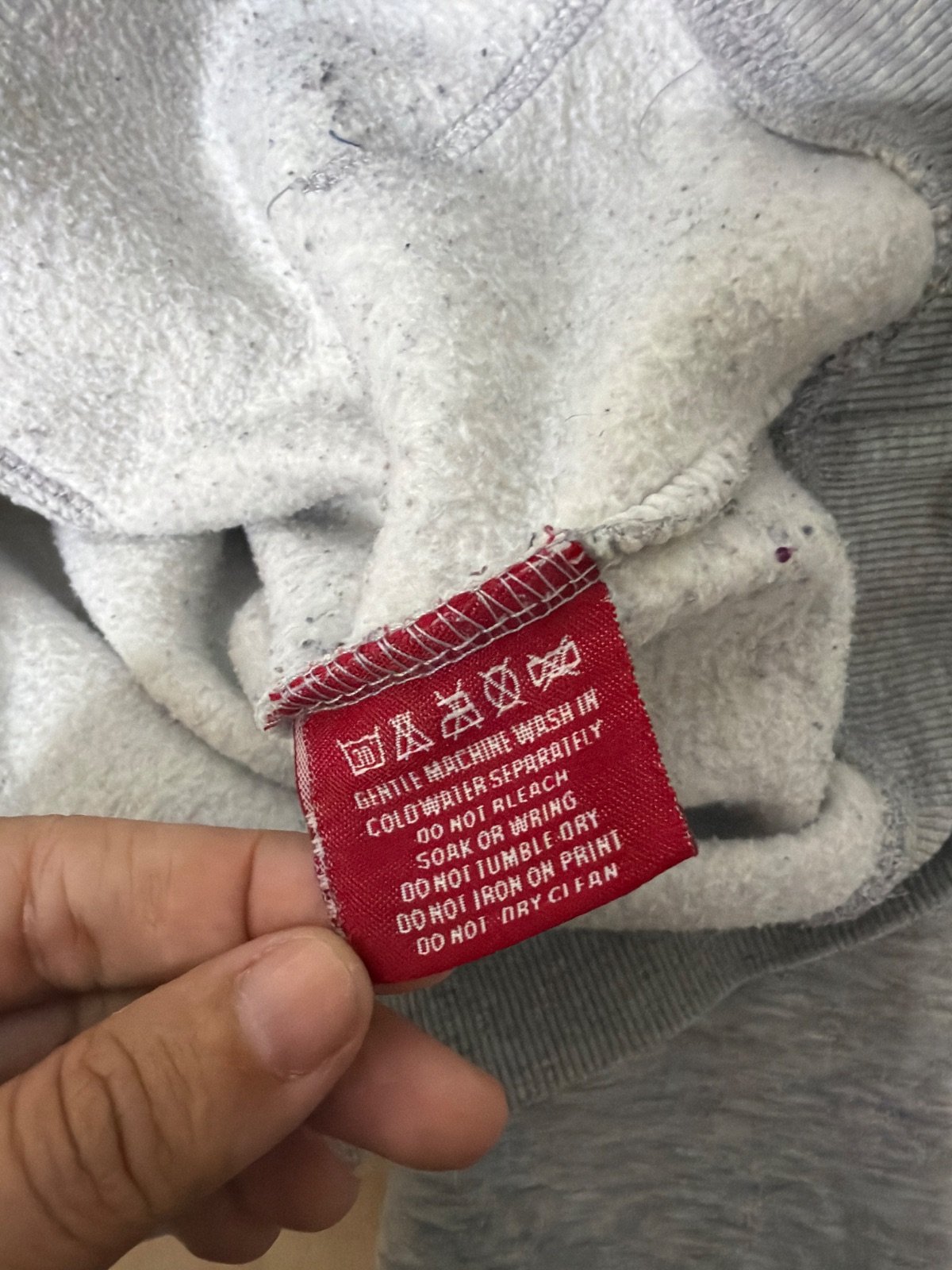 Superdry Sudadera Capucha Sonics Gris Estampado Streetwear — foto 6