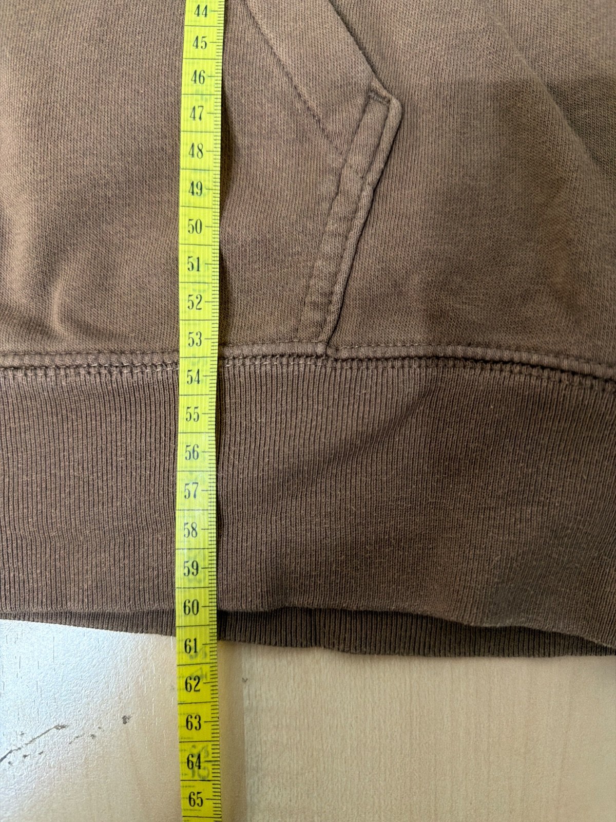Sudadera GAP capucha marrón Talla S borreguito vintage — foto 7