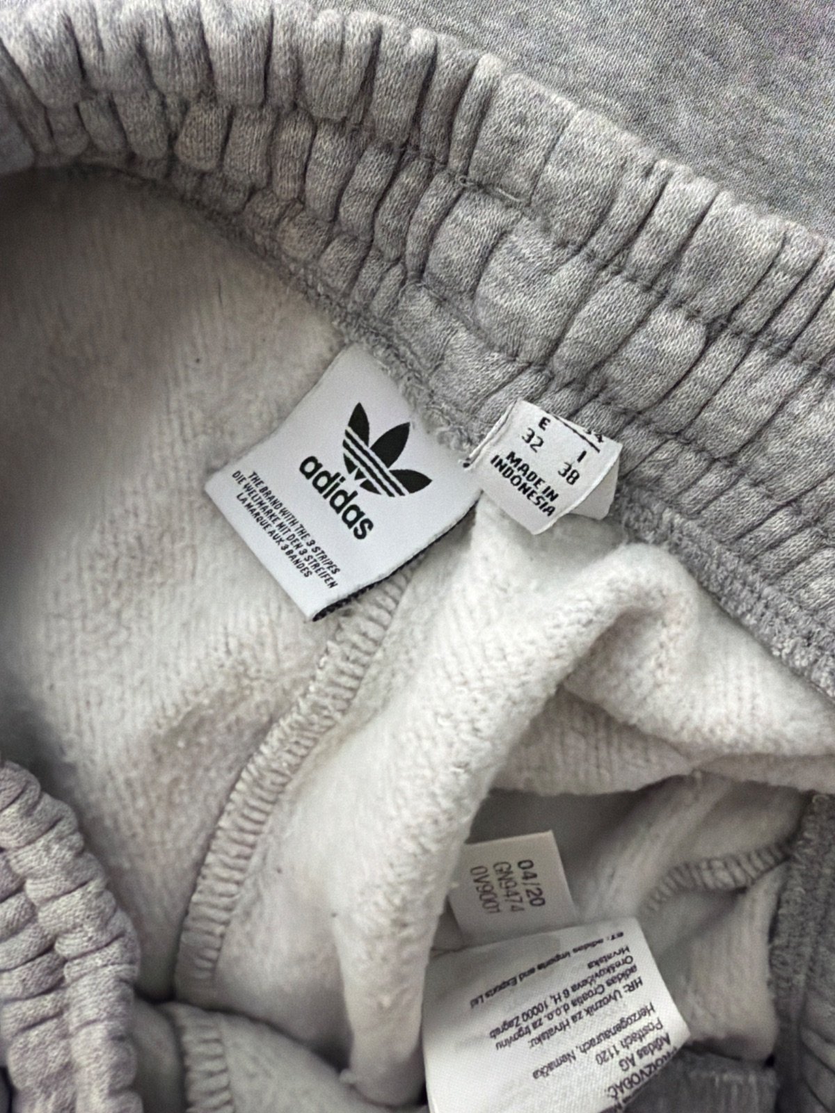 Adidas Originals jogger Trefoil gris Talla XS vintage streetwear — foto 8