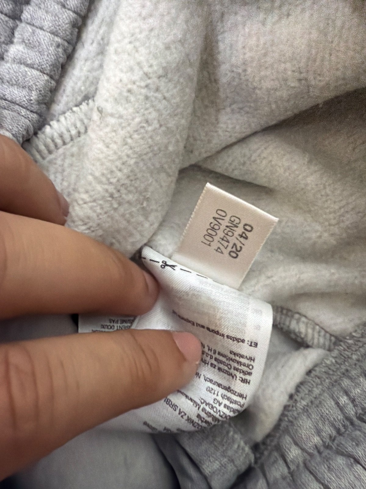 Adidas Originals jogger Trefoil gris Talla XS vintage streetwear — foto 7