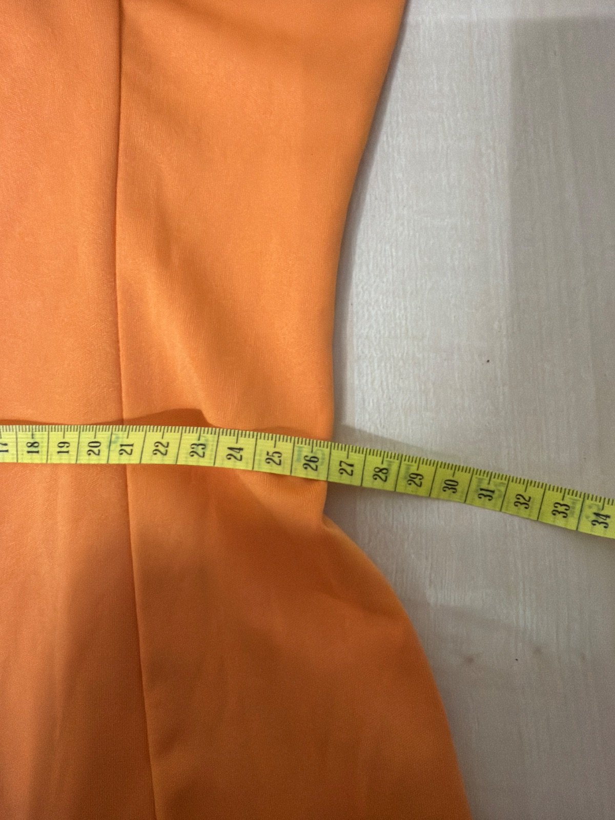 PrettyLittleThing vestido corsé naranja bodycon fiesta Y2K — foto 7