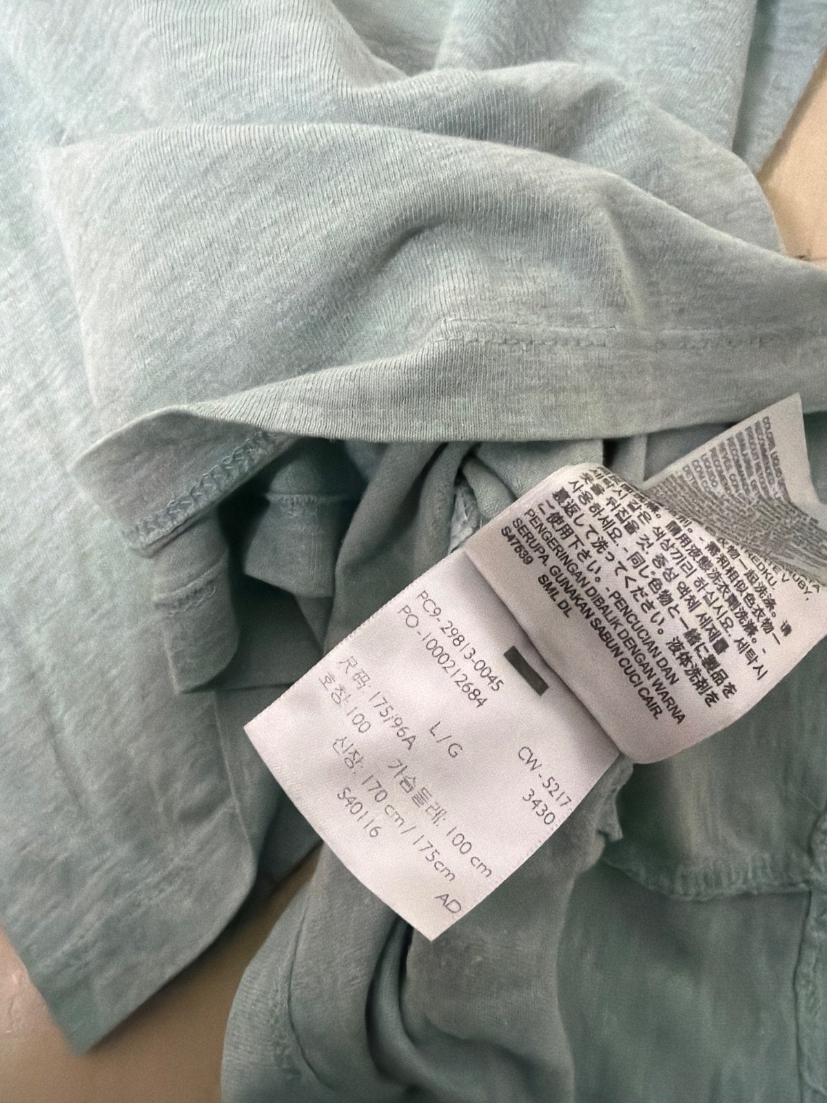 Camiseta Levi's manga corta bolsillo Talla L Verde Vintage — foto 4