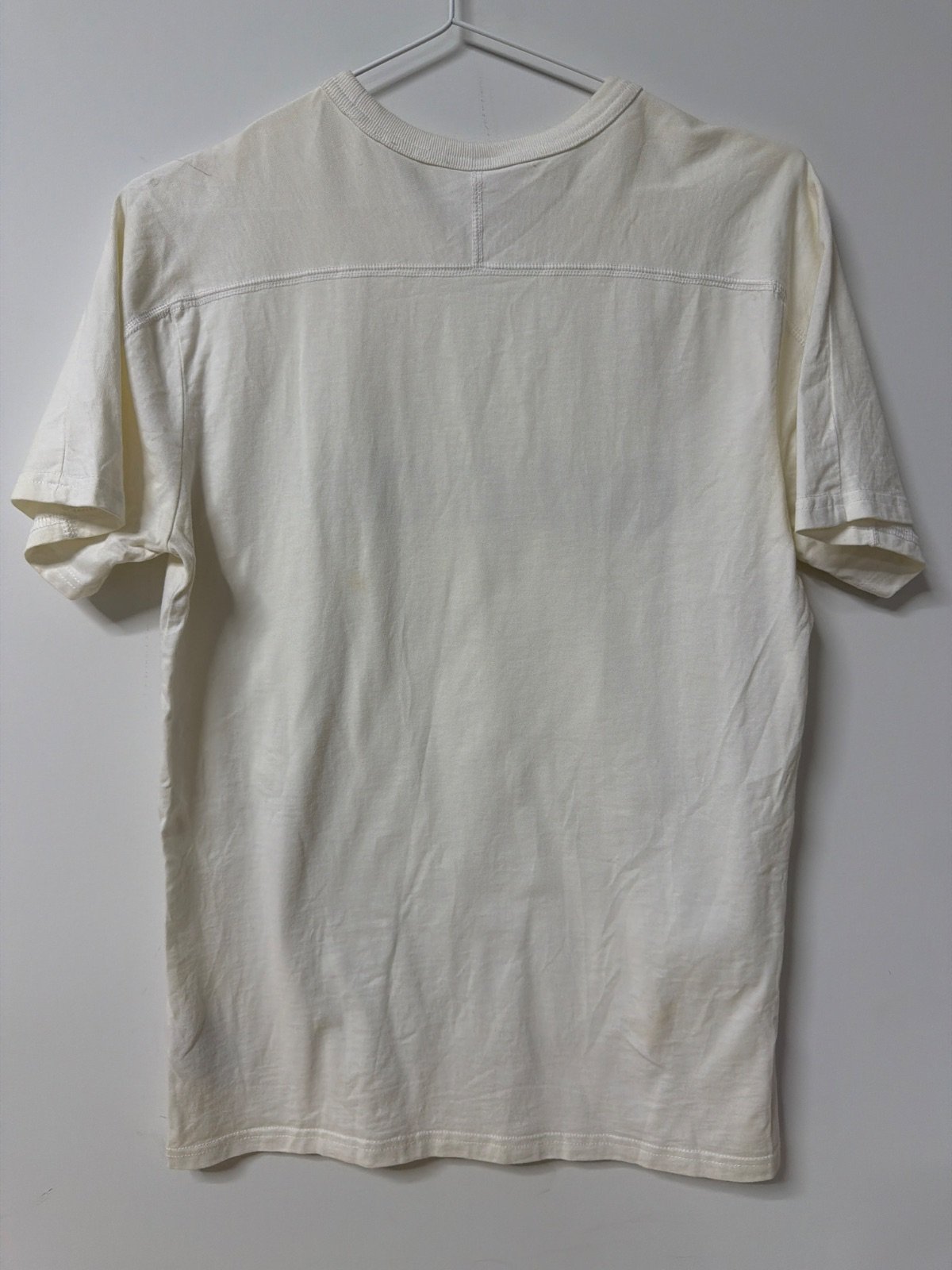 Adidas Camiseta Code of Sport Talla S Crema Streetwear Vintage — foto 2