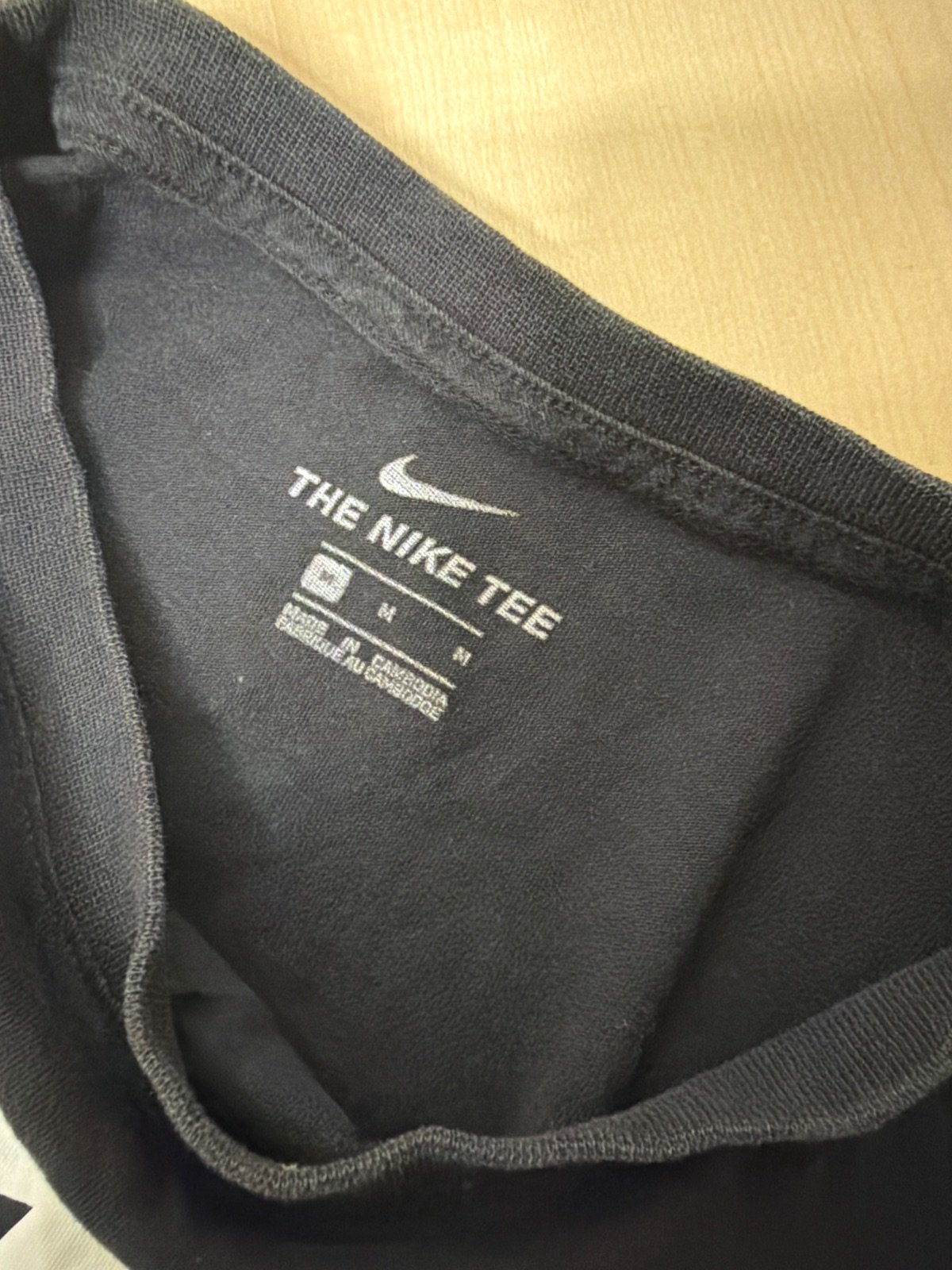 Nike camiseta Just Do It Talla M Negra Streetwear — foto 3