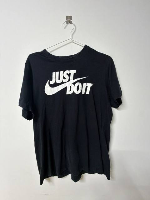 Nike camiseta Just Do It Talla M Negra Streetwear