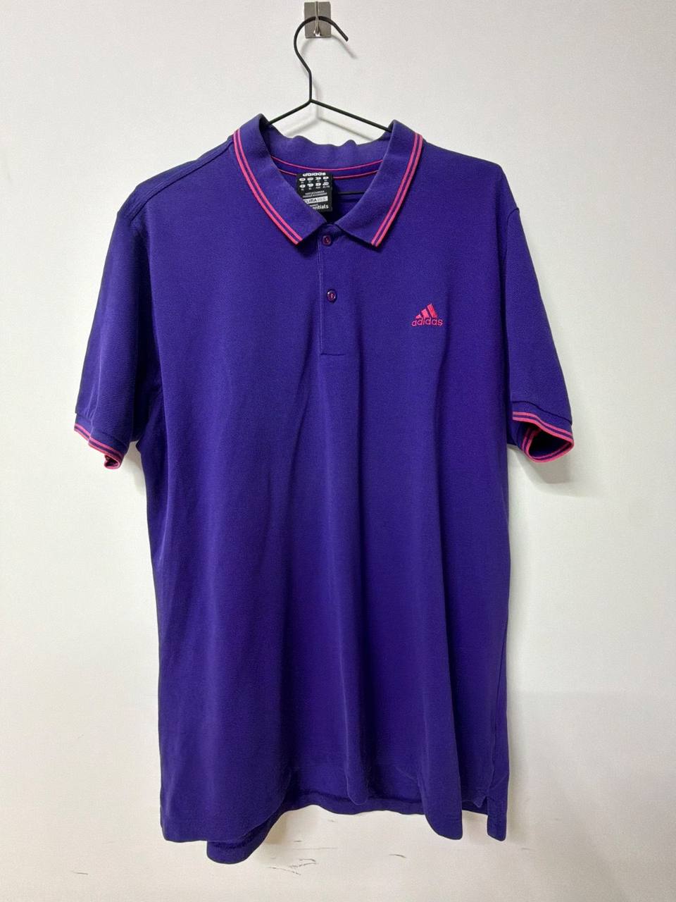 Polo Adidas Climalite Morado Talla L Vintage Streetwear