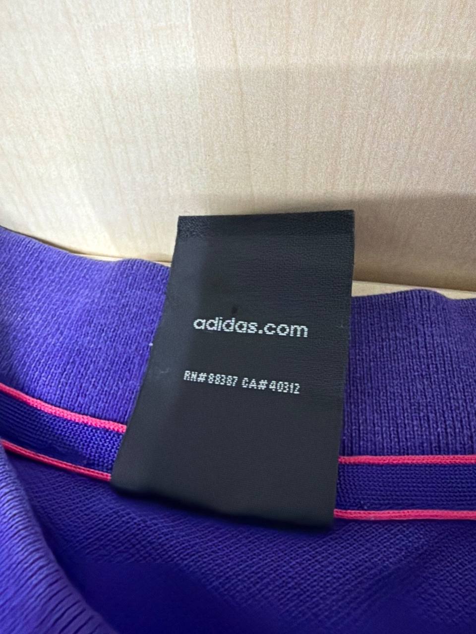 Polo Adidas Climalite Morado Talla L Vintage Streetwear — foto 8