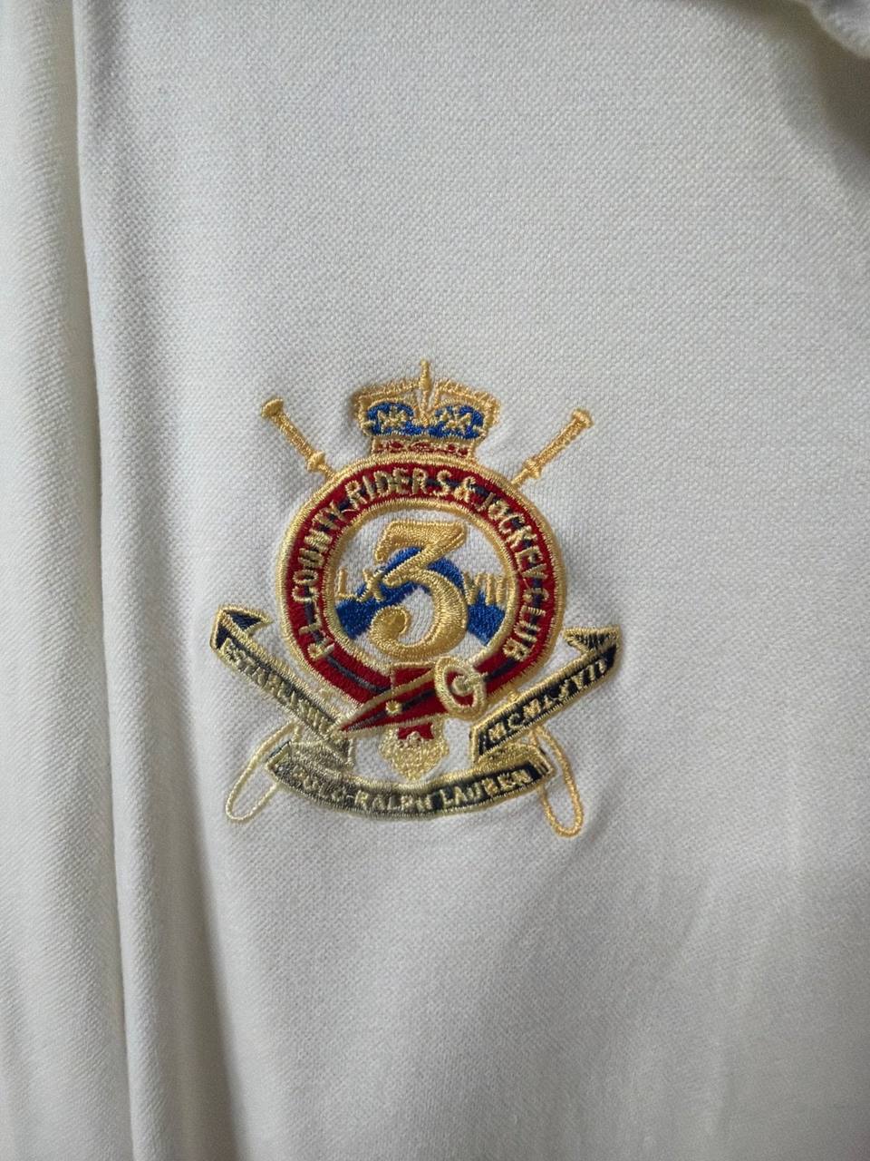 Polo Ralph Lauren manga larga escudo Talla M Vintage — foto 4