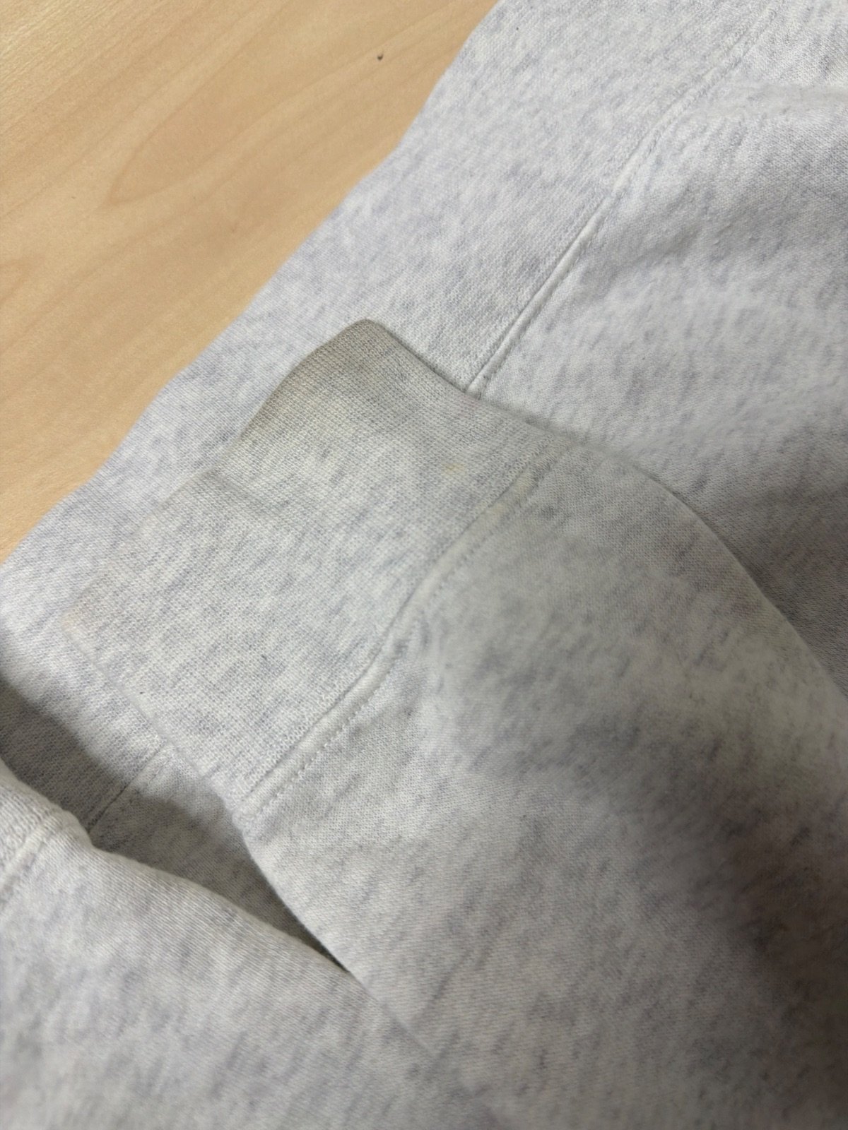 Sudadera Nike capucha gris jaspeado XS streetwear — foto 8
