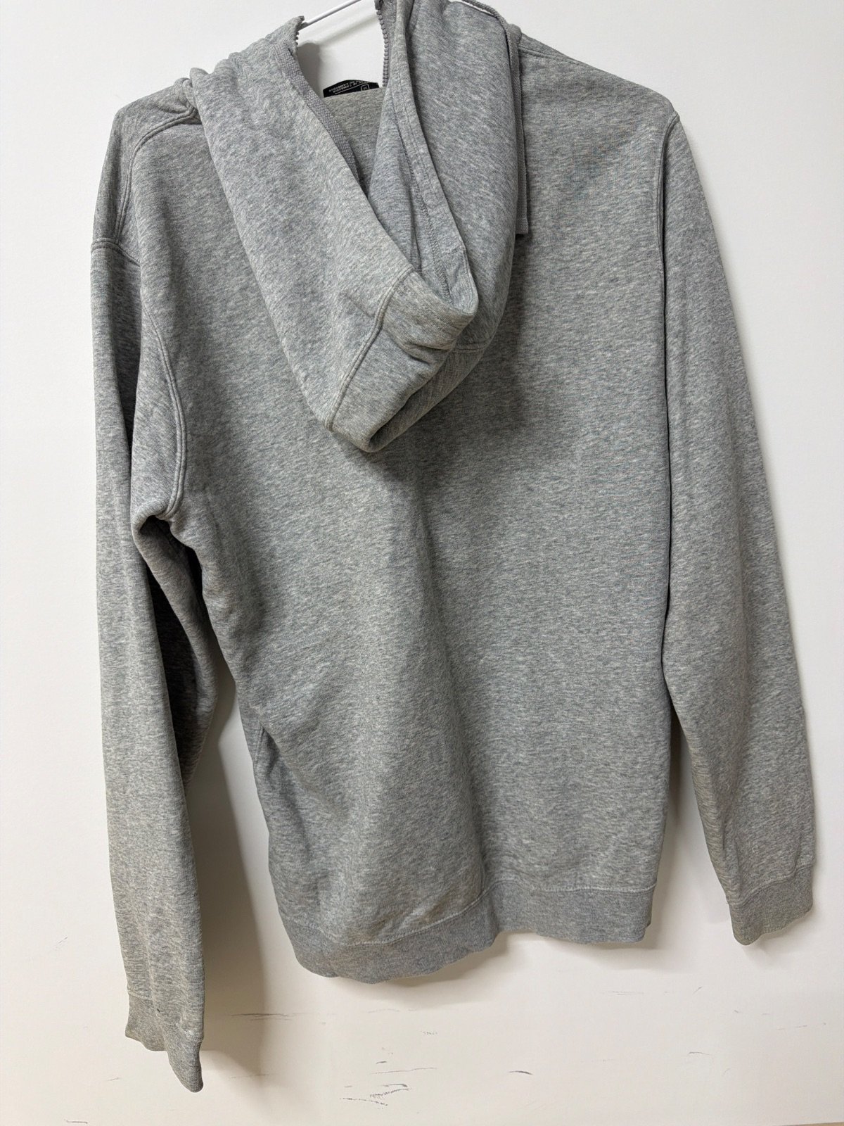 Nike sudadera capucha gris cremallera streetwear vintage — foto 3
